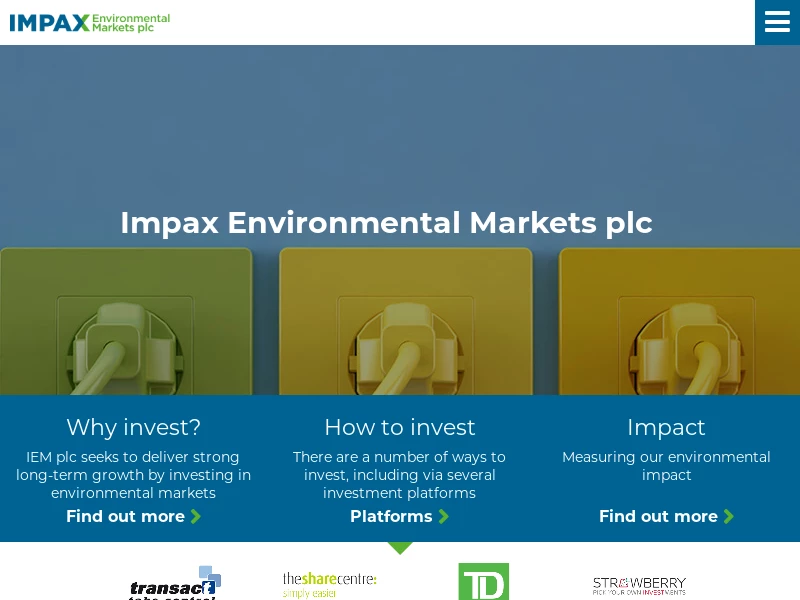 Impax Environmental Markets plc - Investing globally in environmental solutions