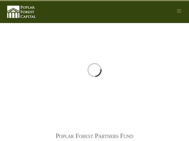 POPLAR FOREST FUNDS - Poplar Forest Funds
