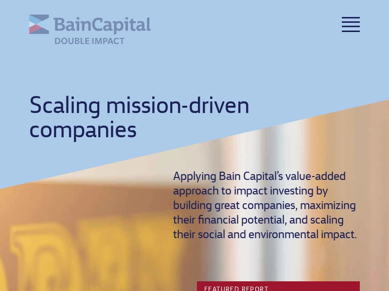 Bain Capital Double Impact