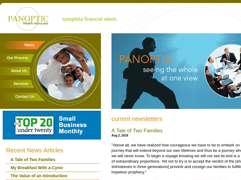 Website Under Construction | Panoptic Wealth Advisors
