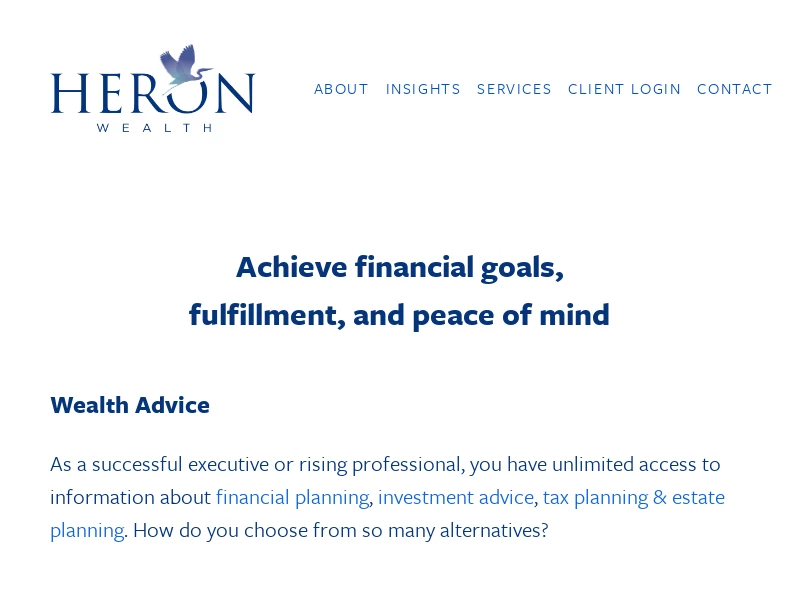 Financial Planners, Wealth Advisors & Investment Advisers - New York City NYC