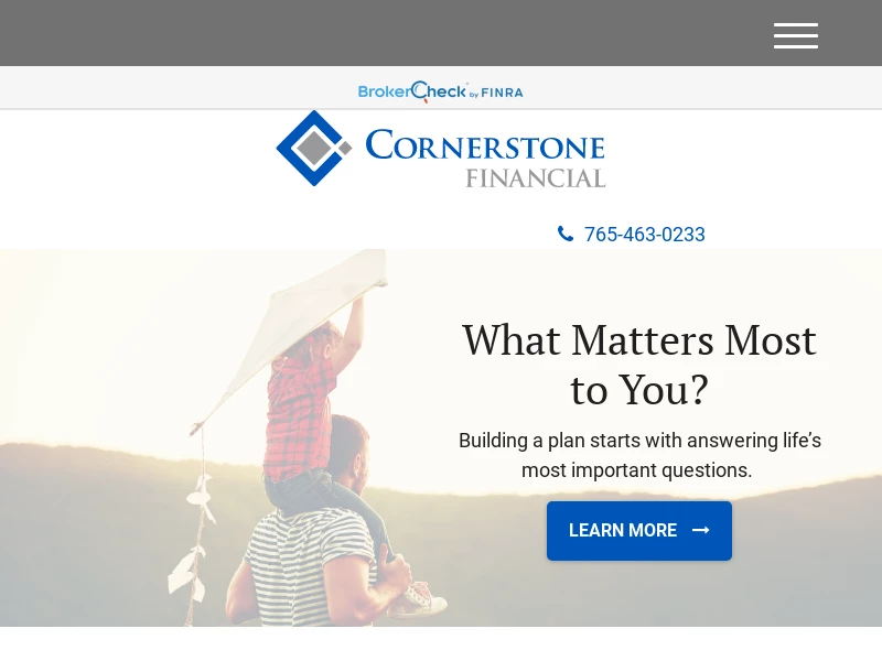 Cornerstone Financial | Financial Advisor | Lafayette, Indiana