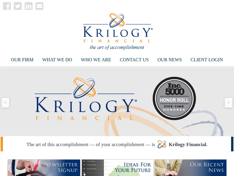 Krilogy | Wealth Management and Financial Planning Services