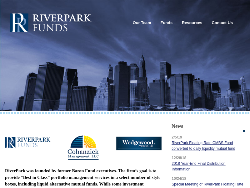 Home - RiverPark Funds
