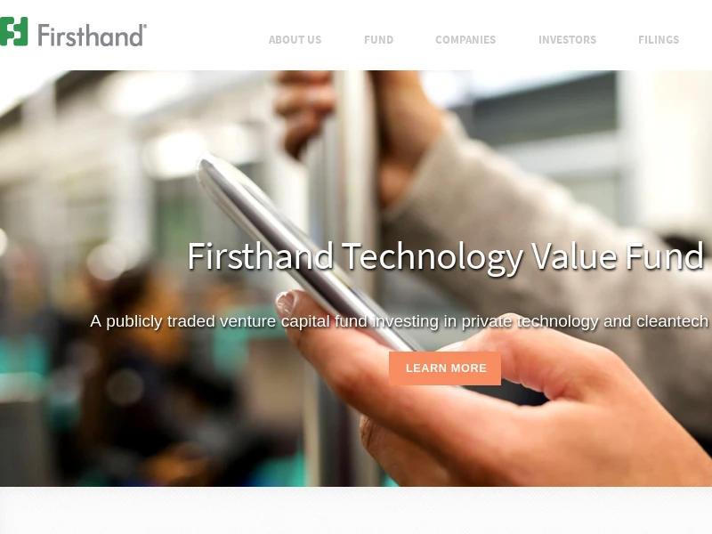 Firsthand Technology Value Fund, Inc.