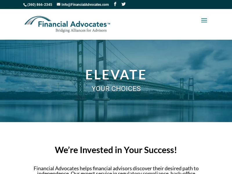 Financial Advocates | Bridging Alliances for Advisors