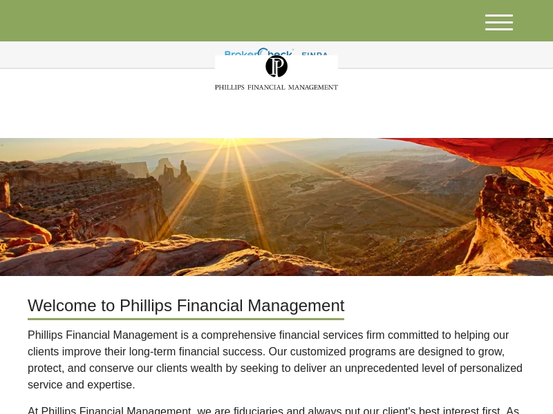 Financial Advisors- Phillips Financial Management