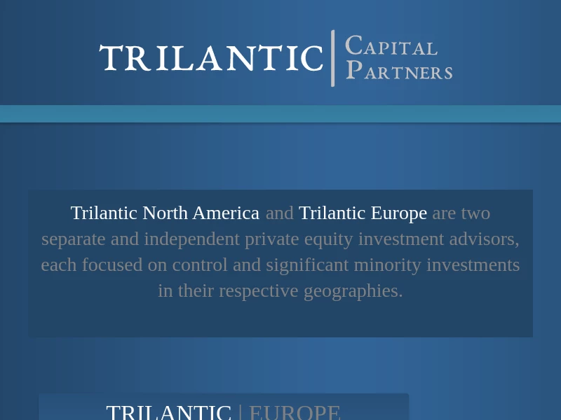 Trilantic Capital Partners