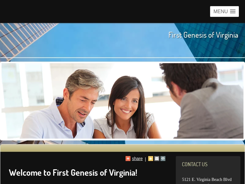 Home | First Genesis of Virginia