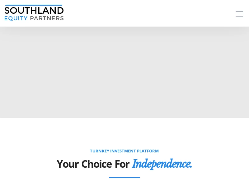 Southland Equity Partners | Your Choice for Independence