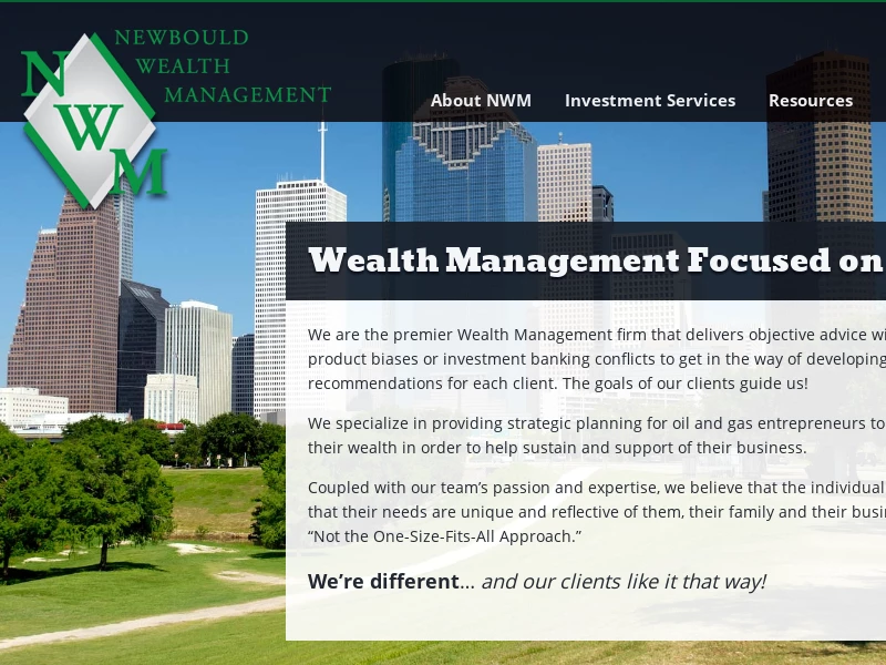 Wealth Management Focused on You. - Newbould Wealth Managment
