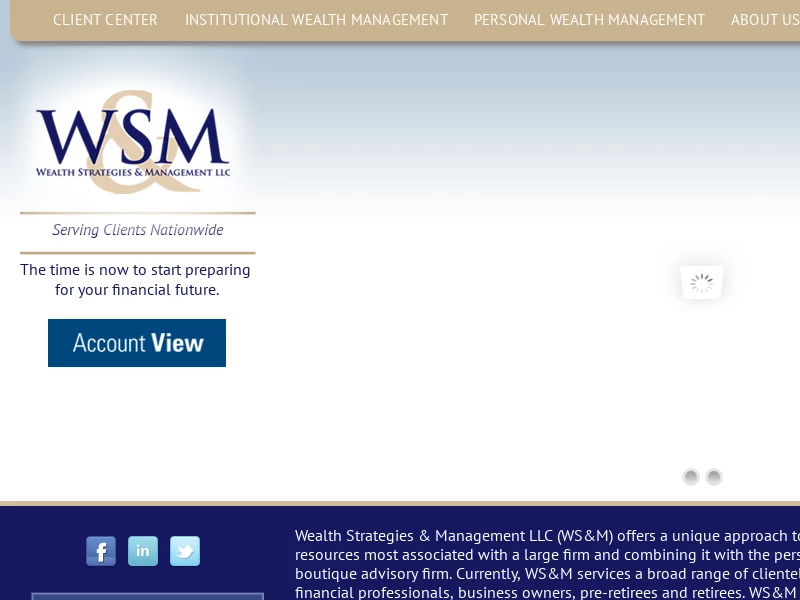 Wealth Strategies & Management LLC. Preparing Your Financial Future.