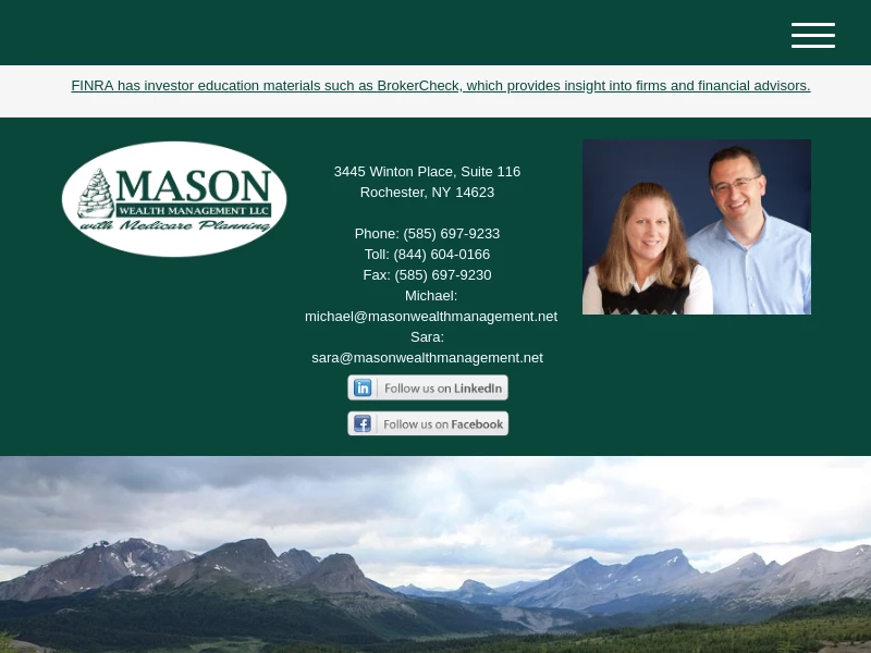 Mason Wealth Management Homepage