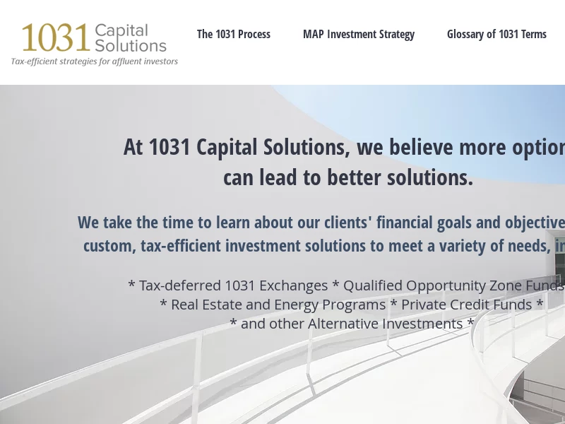 1031 Capital Solutions - 1031 Exchange and DST Experts