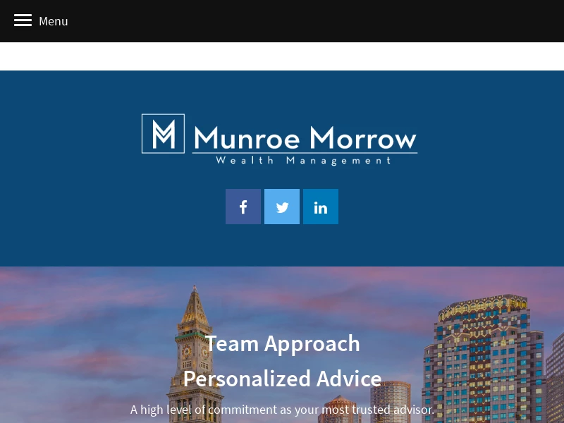 Financial Advisor Boston MA | Munroe Morrow Wealth Management