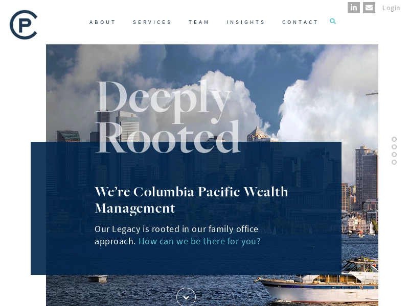 Columbia Pacific Wealth Management | Financial Planning in Seattle and San Francisco