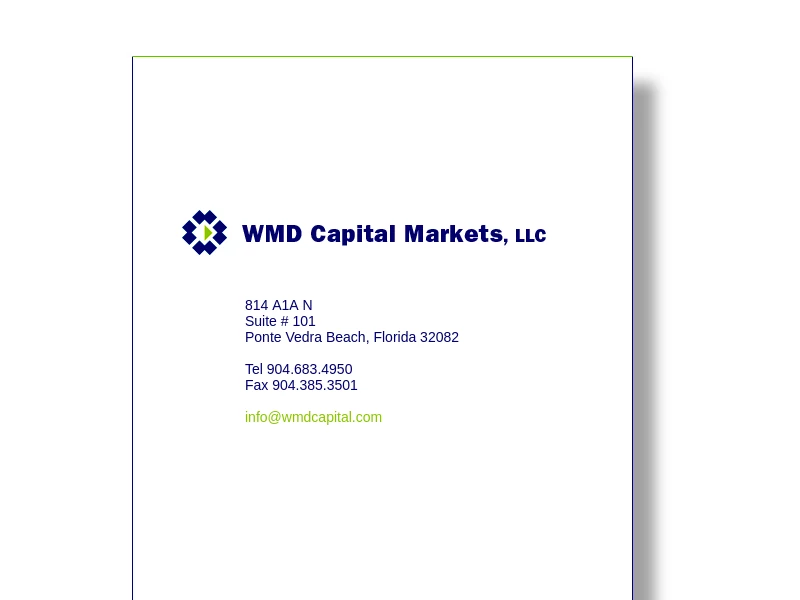 WMD Capital Markets. LLC