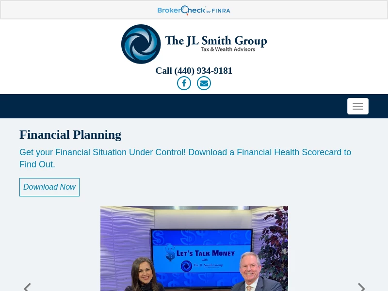 JL Smith | Wealth and Tax Planning | 440-934-9181