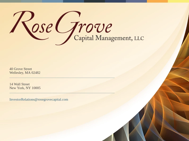 Rose Grove Capital Management, LLC