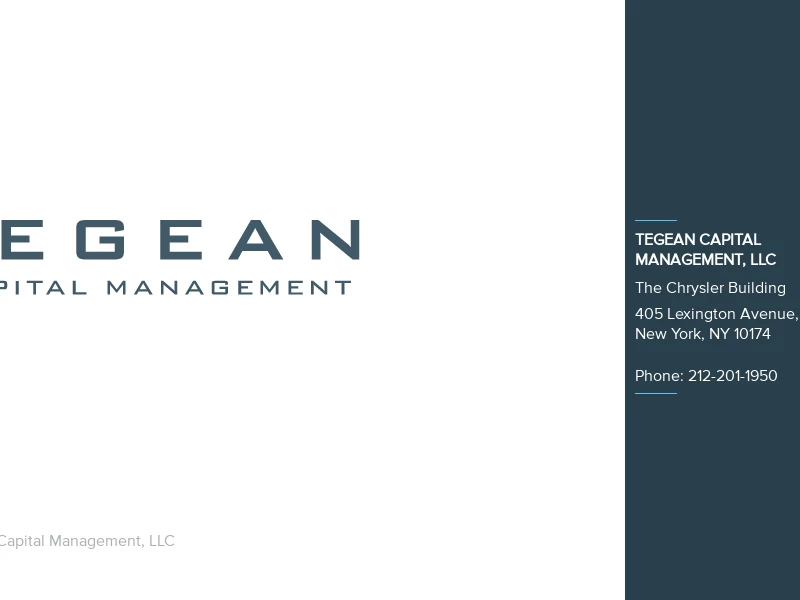 Tegean Capital Management