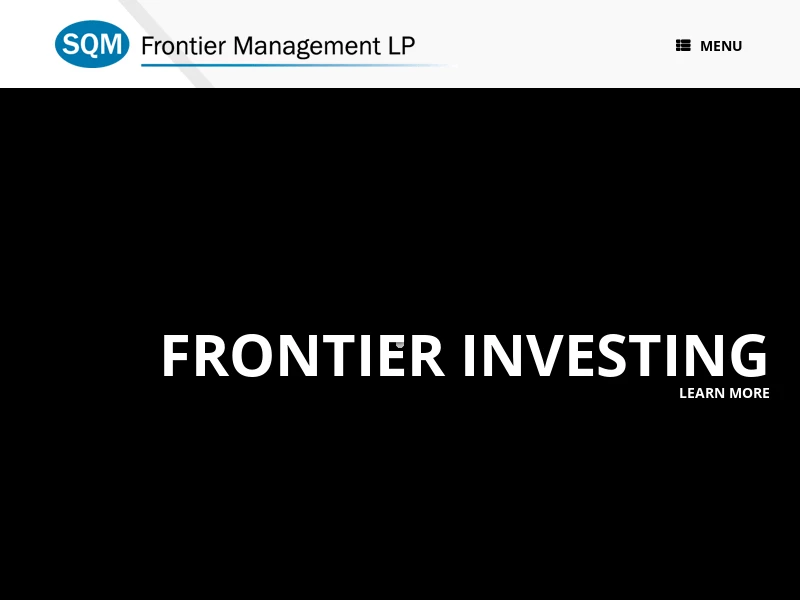 SQM Frontier Management LP -