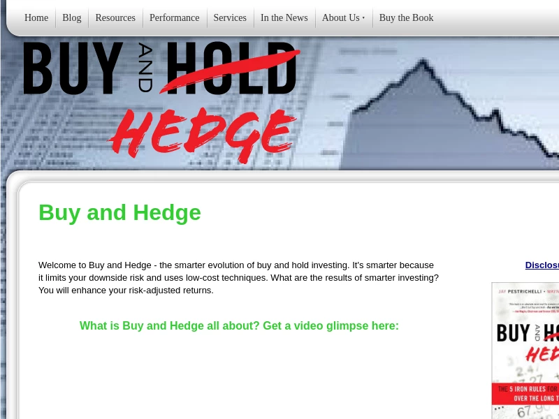 Buy and Hedge - A new way to invest for the Long Term