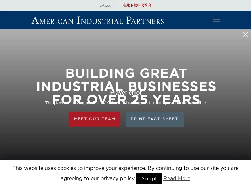 American Industrial Partners | American Industrial Partners