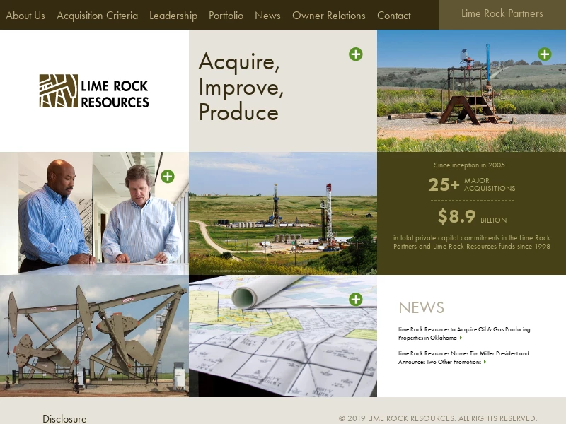 Lime Rock Resources | Acquire, Improve, Produce