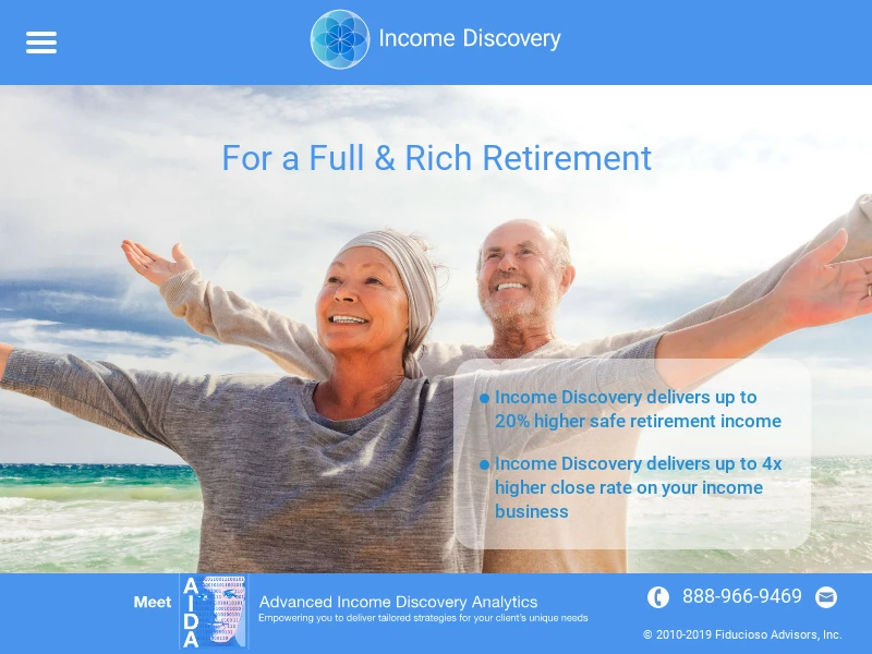 Income Discovery: For a Full & Rich Retirement