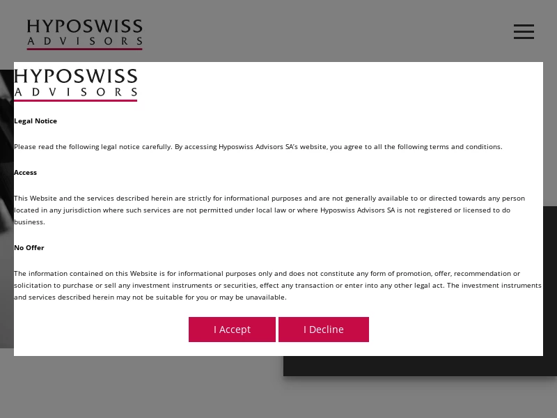 Swiss-Based Wealth Management for US and Canadian Investors