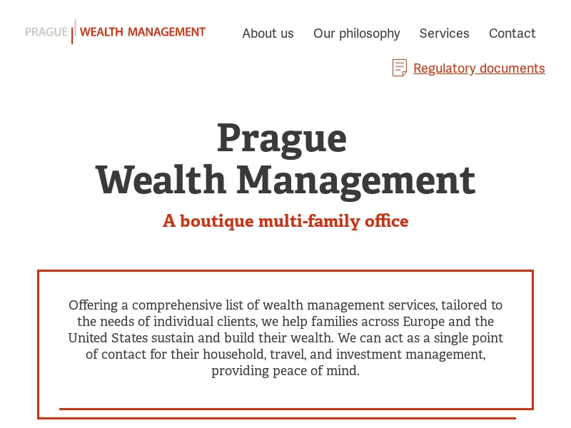 Prague Wealth Management