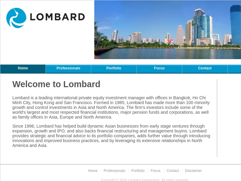 Lombard Investments - Private Equity Manager