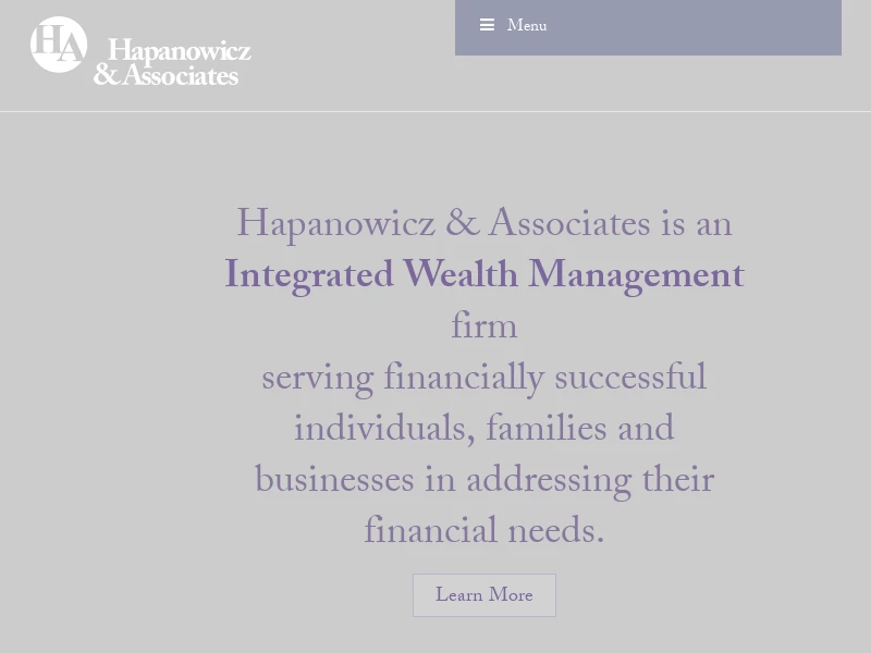 Comprehensive Wealth Management in Pittsburgh | Hapanowicz & Associates