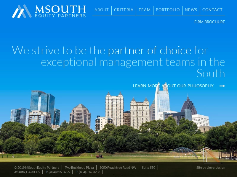 MSouth Equity Partners - Home Page