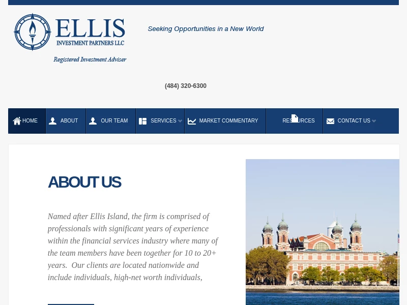 Home - Ellis Investment Partners, LLC - Seeking Opportunities in a New World