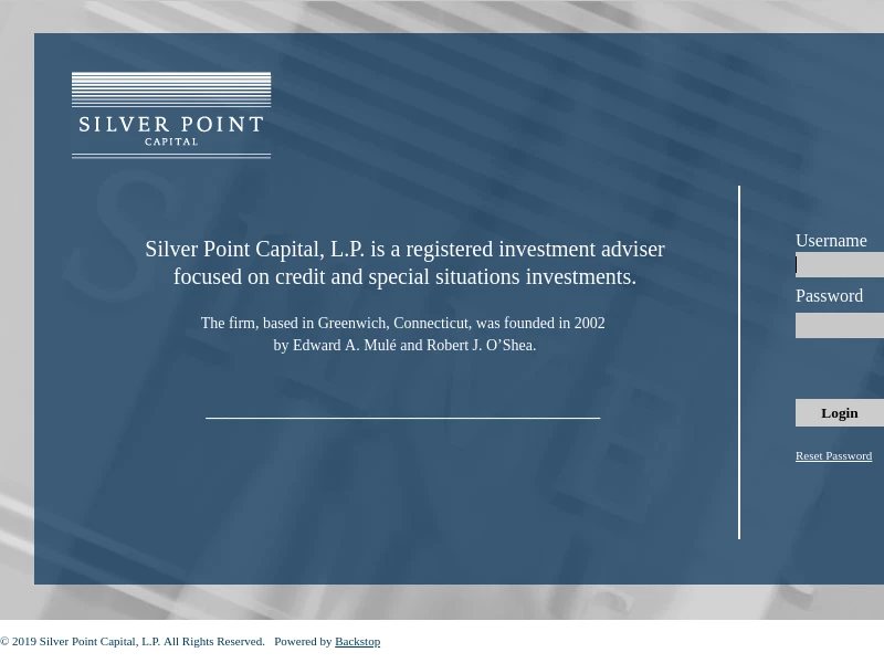 Home - Silver Point Capital