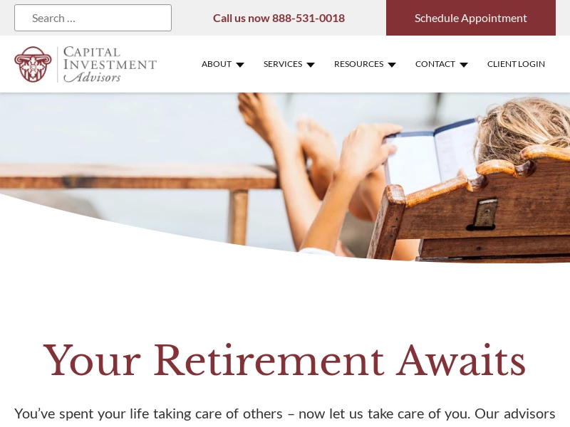Retirement Planning & Wealth Management Services | Capital Investment Advisors