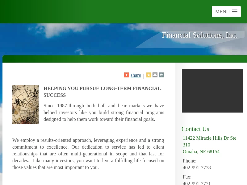 Financial Solutions, Inc.