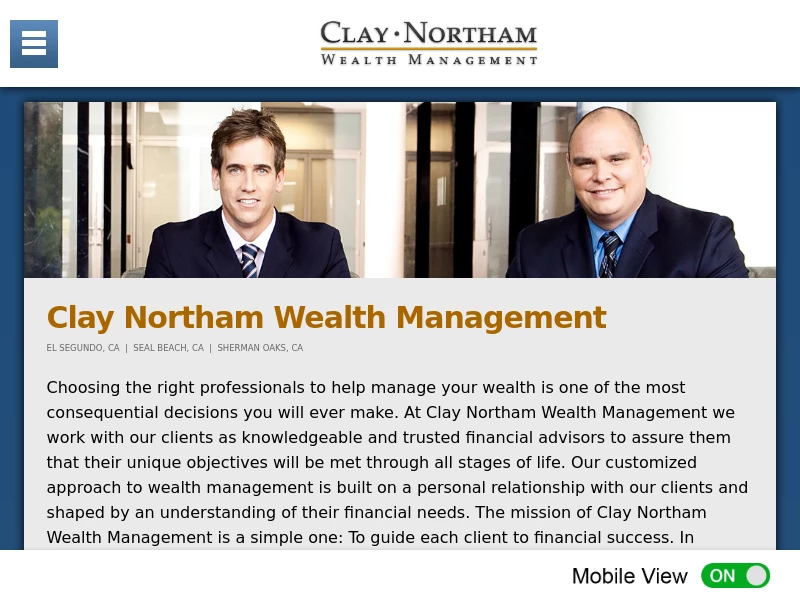 Clay Northam Wealth Management - Financial Consultants & Planners