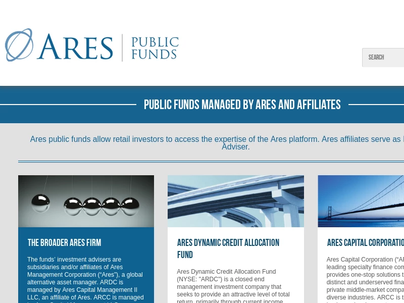 Ares Public Funds