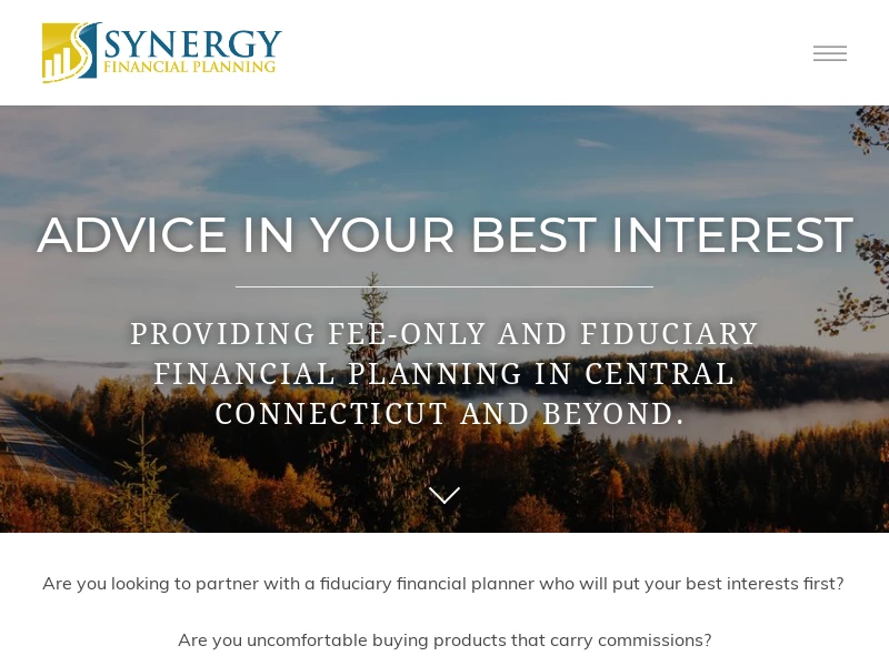 Connecticut - Fee Only Financial Planner | Synergy Financial Planning — Synergy Financial Planning