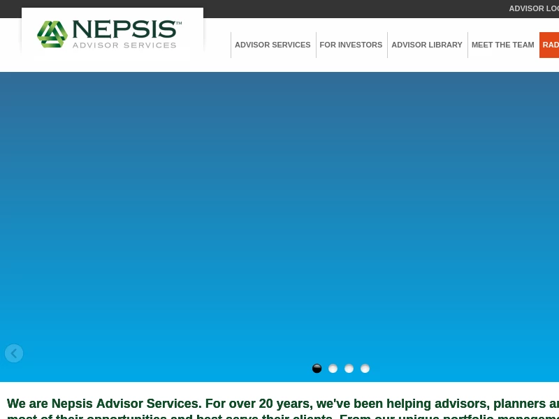 Nepsis Advisor Services