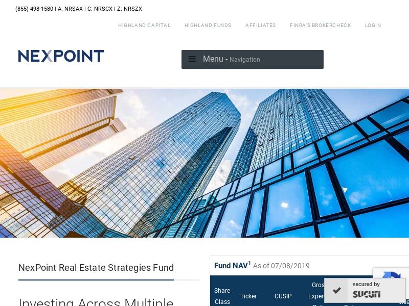 NexPoint Real Estate Strategies Fund (NRES) Fund