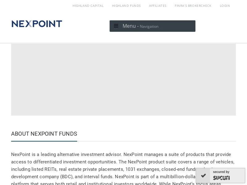 A Leading Alternative Asset Manager | NexPoint