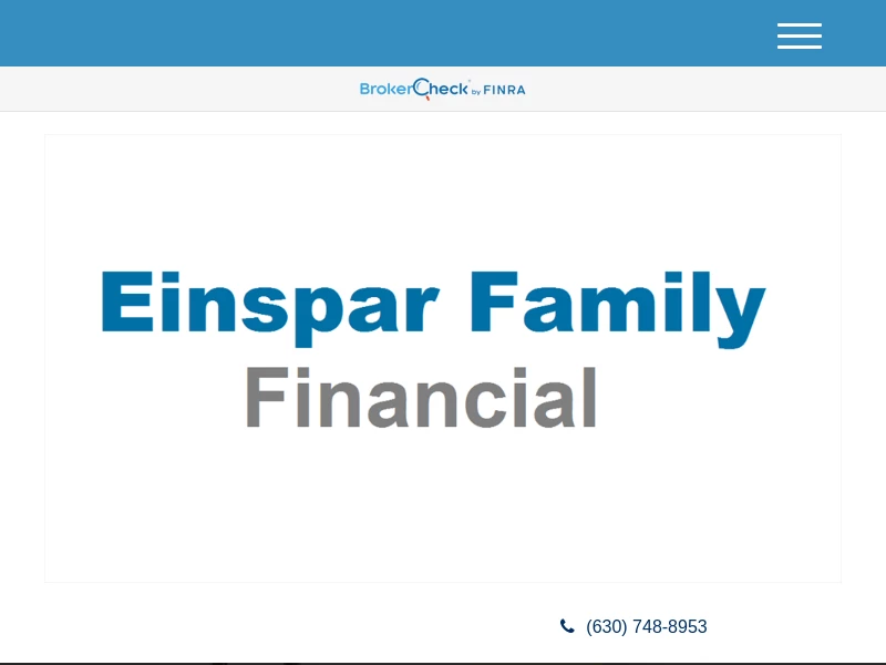 Financial Advisor Downers Grove, IL | Einspar Family Financial