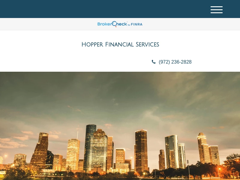 Home | Hopper Financial Services