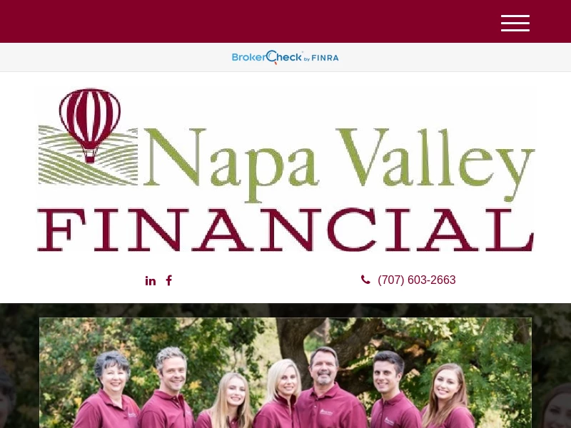 Napa Valley Financial | Financial Planning Services - Mark Richmond