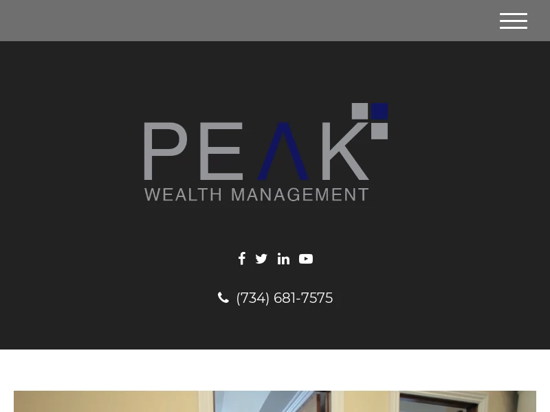 Peak Wealth Management | Certified Financial Planner | Plymouth, MI