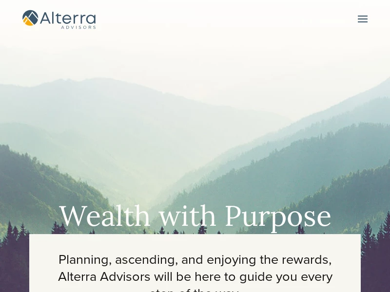 Wealth Management for Your Financial Journey - Alterra Advisors