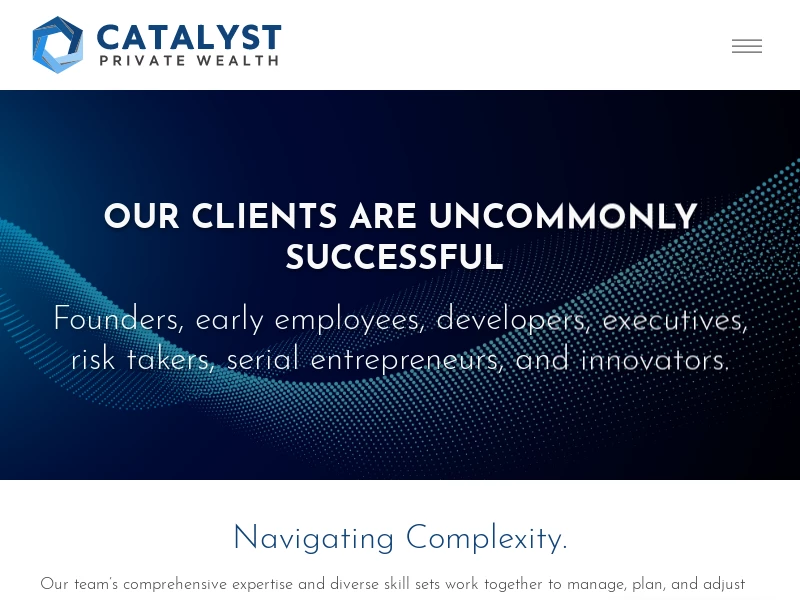 San Francisco, CA | Private Wealth Management — Catalyst Private Wealth